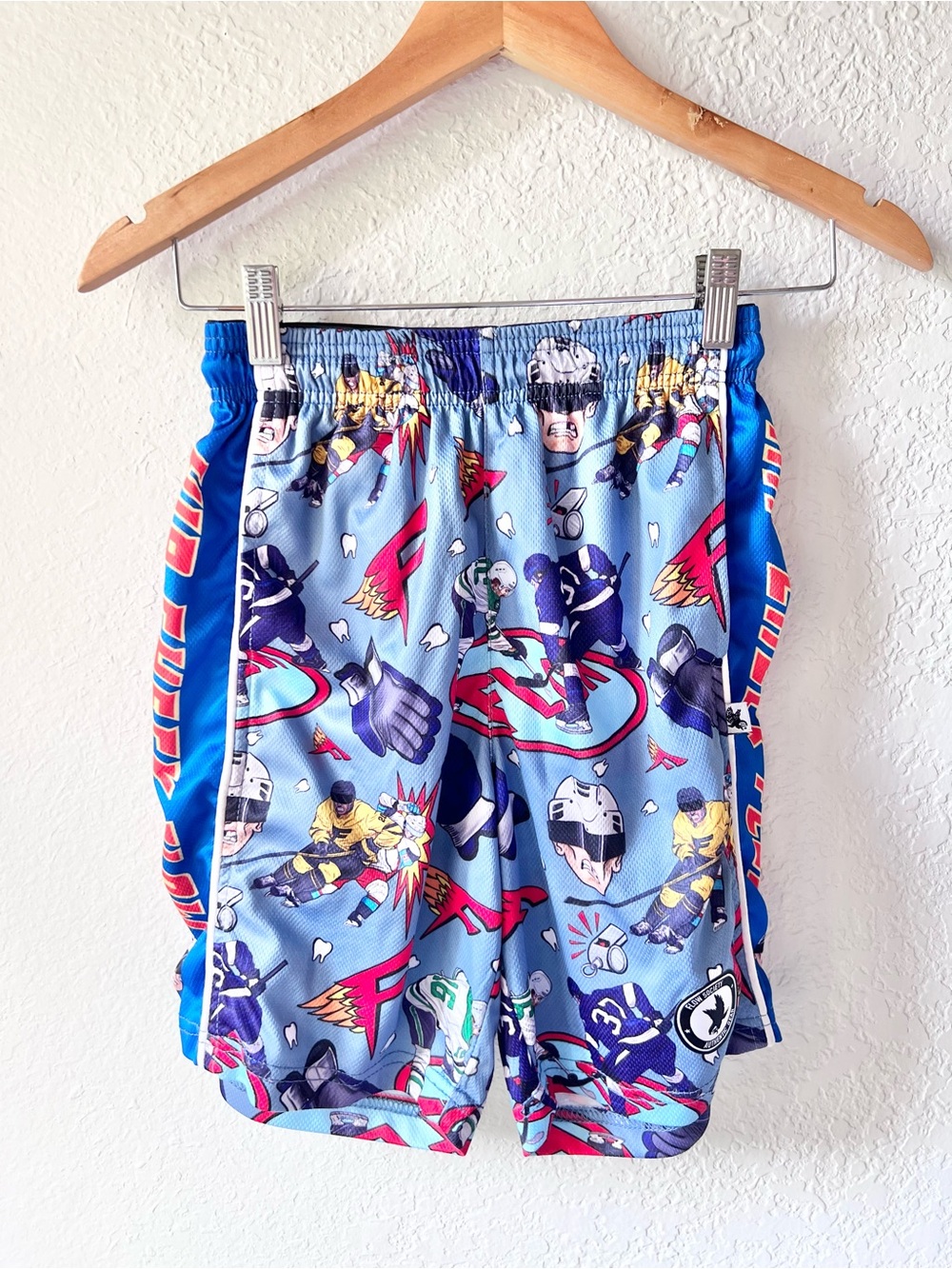 Flow Society Hip Check Hockey Short Sz M